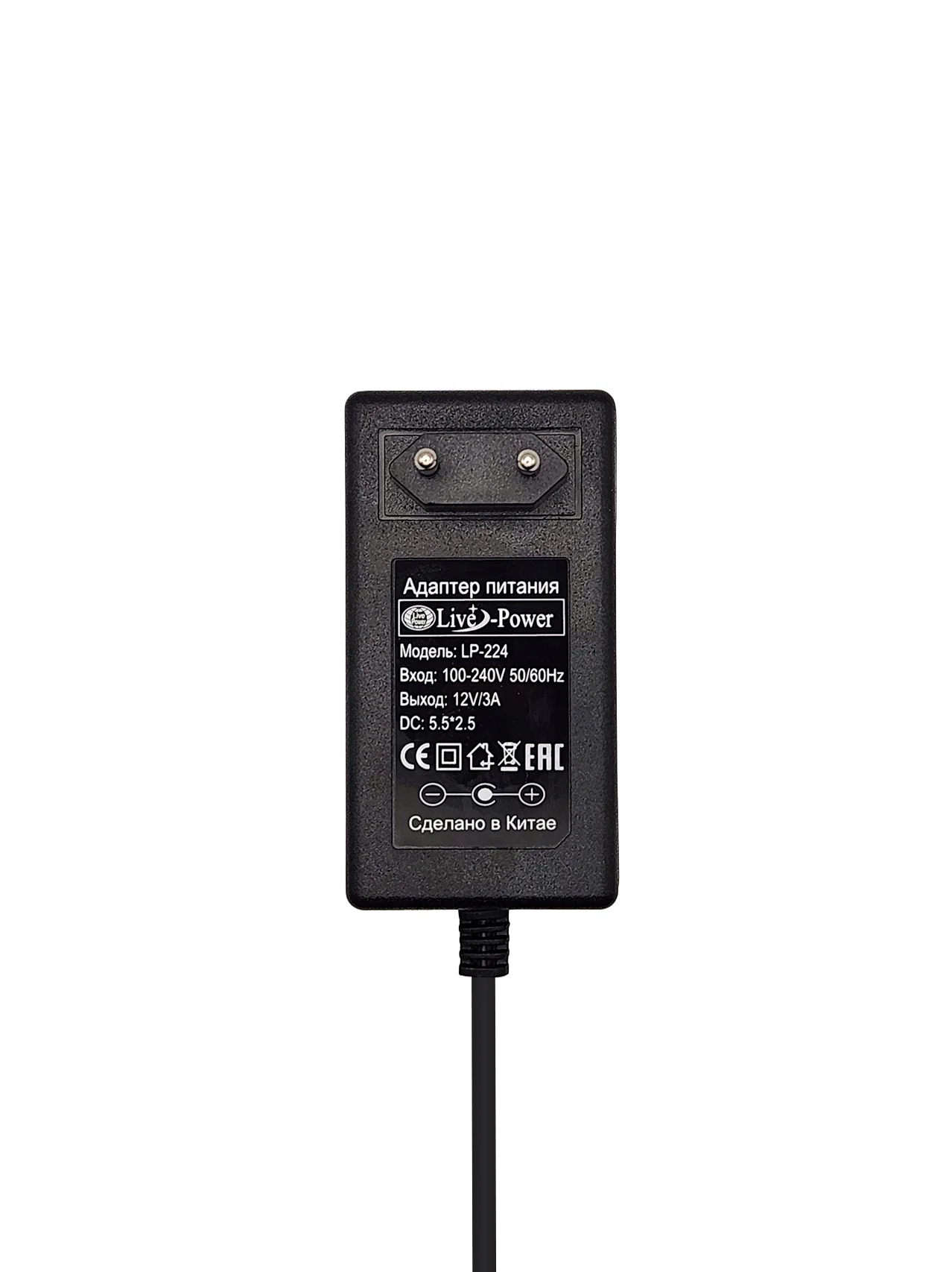 Блок питания Live-Power 12V/3A LP-224 — изображение 4